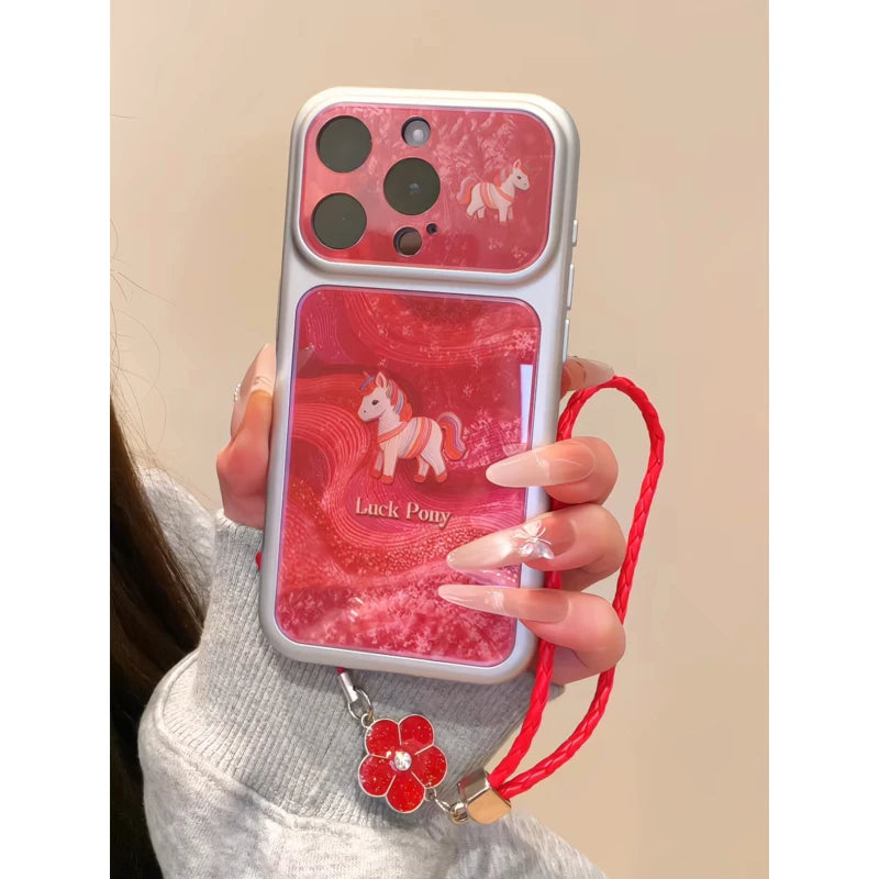 CaseVerse Crystal Strap Phone Case – DLRCMB018