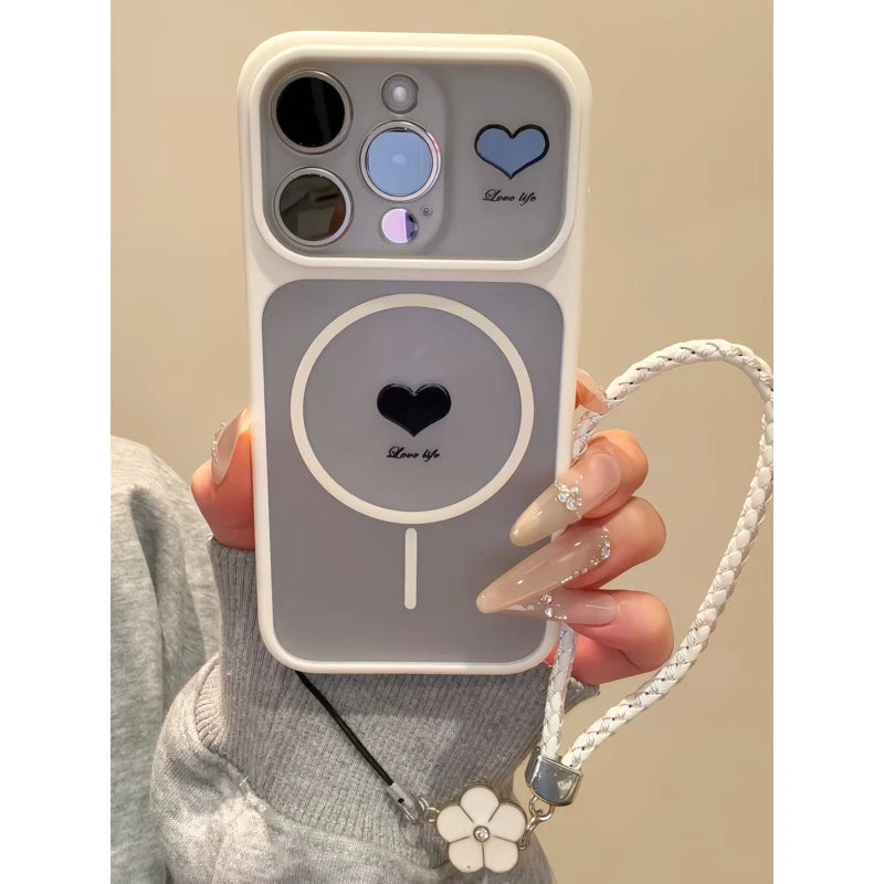 CaseVerse Soft-Touch Magnetic Case + Braided Wrist Strap – DLFGMB002